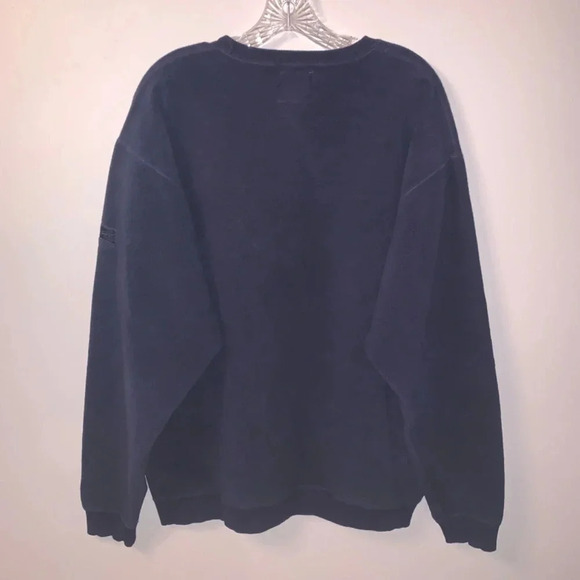 Vintage Mondetta Air Sport Canada Sweatshirt Embroidery  Navy M - Picture 3 of 7